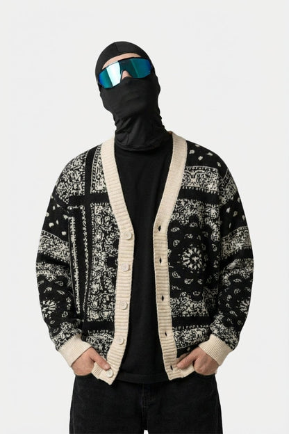 Bandana cardigan