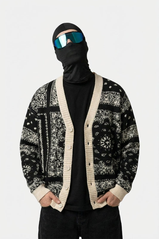 Bandana cardigan