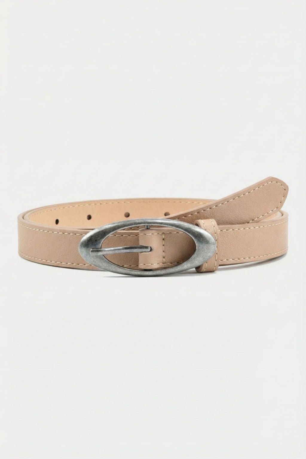 Oval Buckle Belt