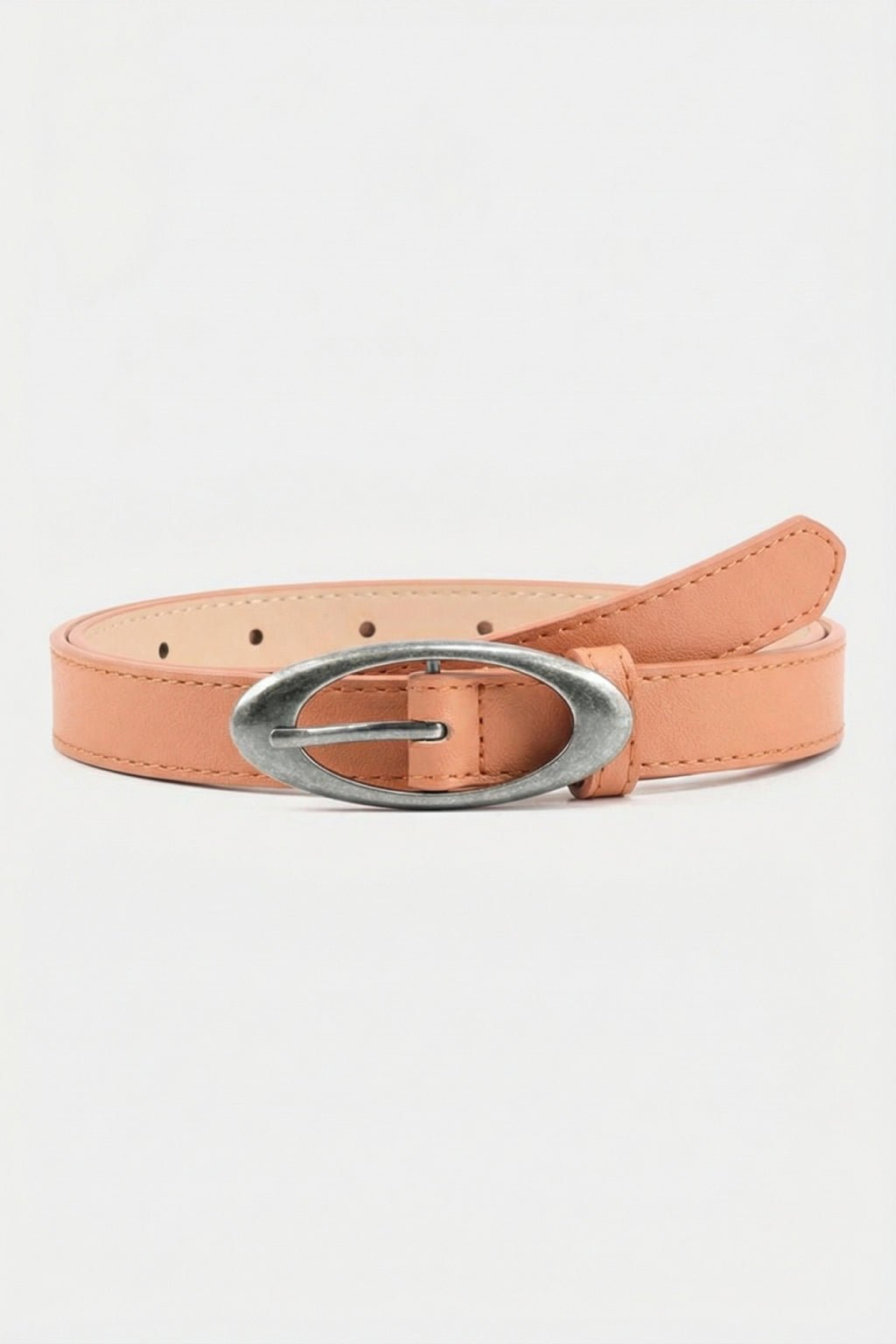 Oval Buckle Belt