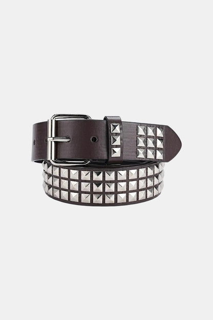 Ceinture cloutée pyramide