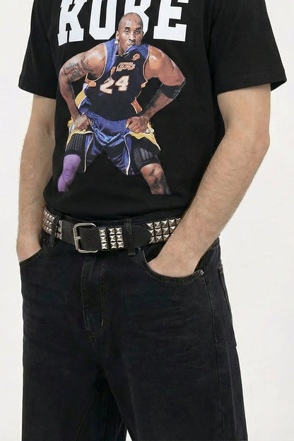 Ceinture cloutée pyramide
