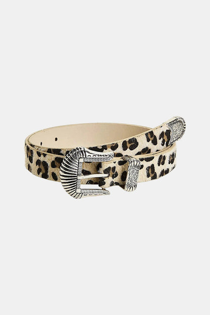 Leopard belt