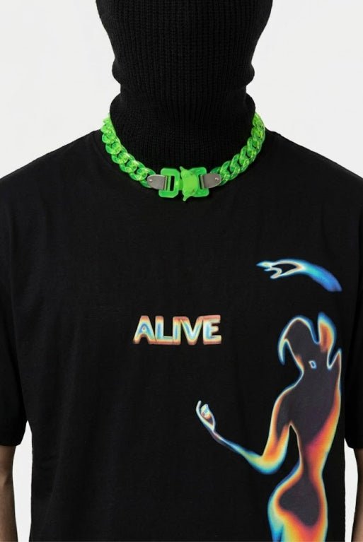 Chaine cubaine fluorescente