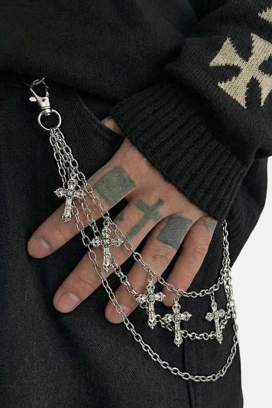 Gothic pants chain