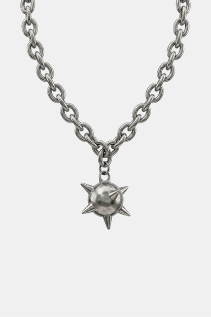 Collier à boules à pointes