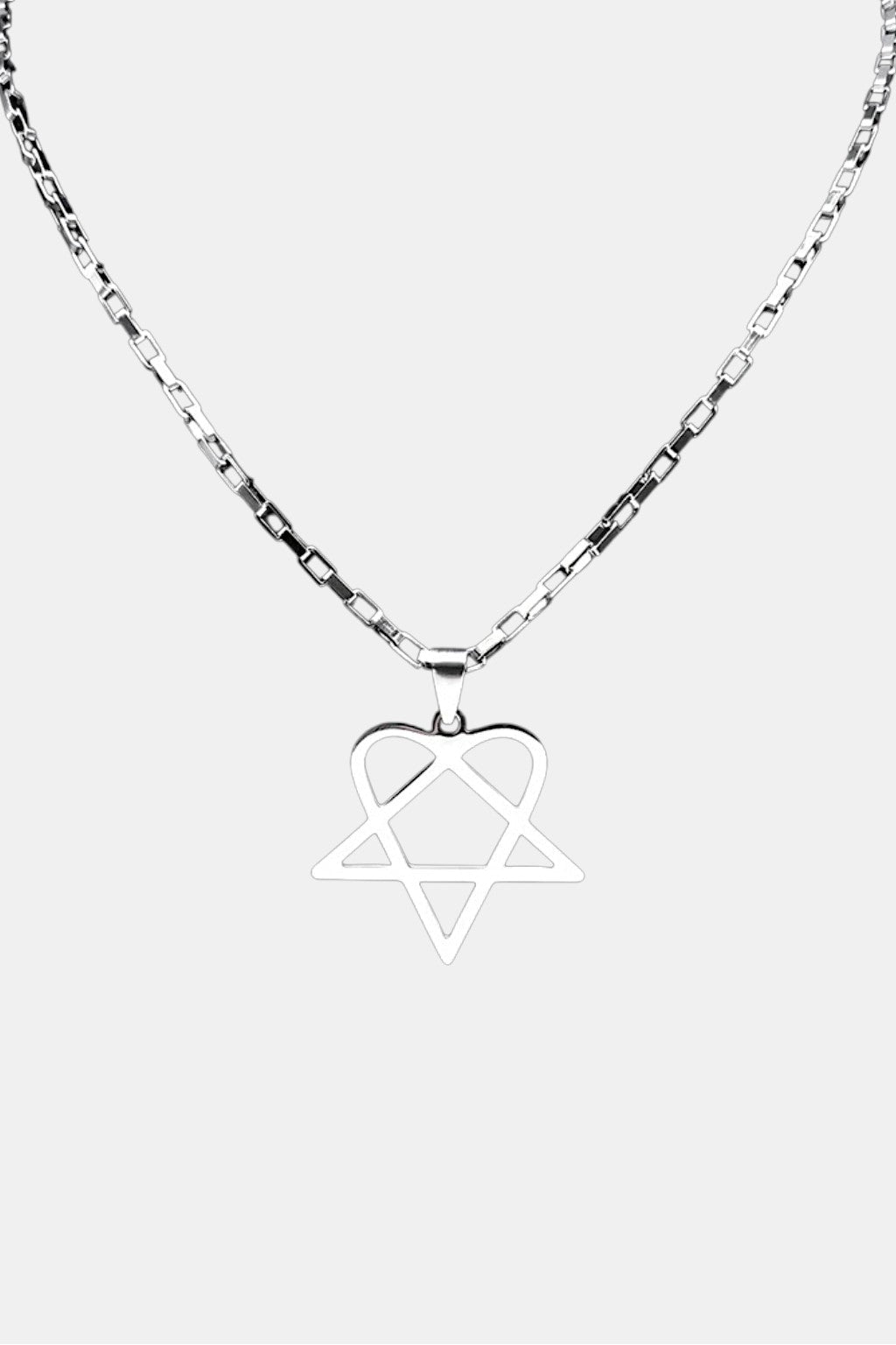 Collier heartagram