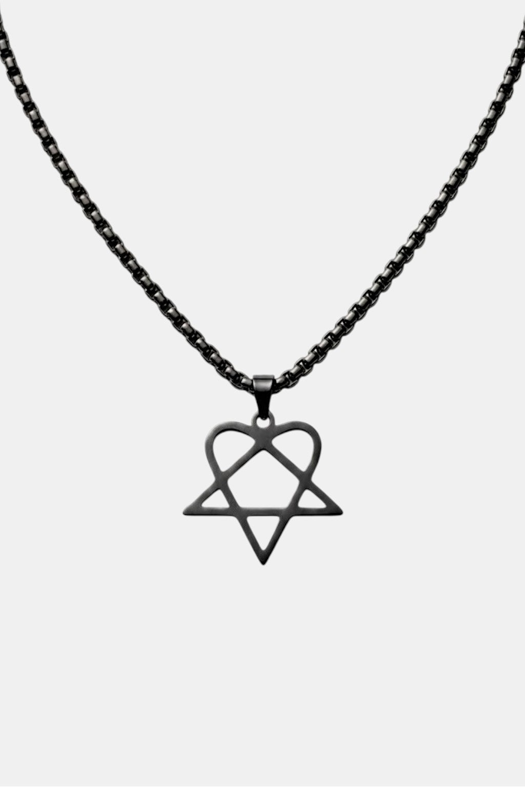 Collier heartagram