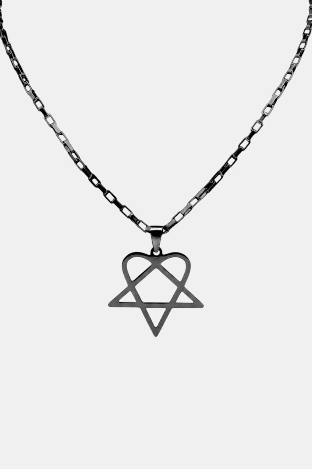 Collier heartagram