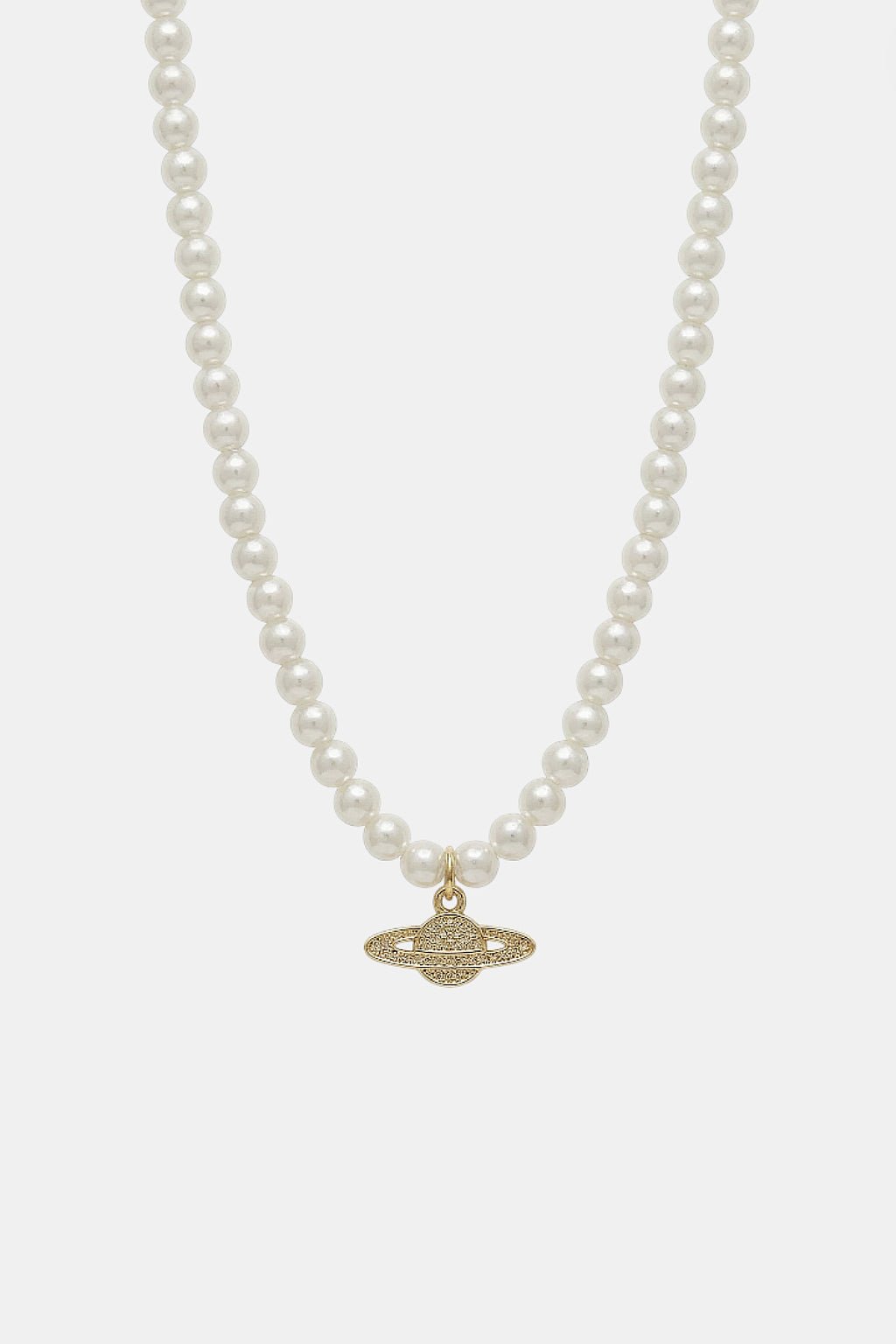 Collier planete et perle