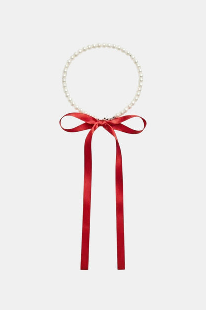 Collier ruban
