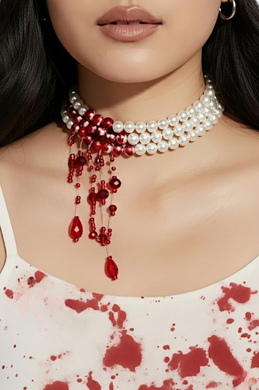 Blood necklace
