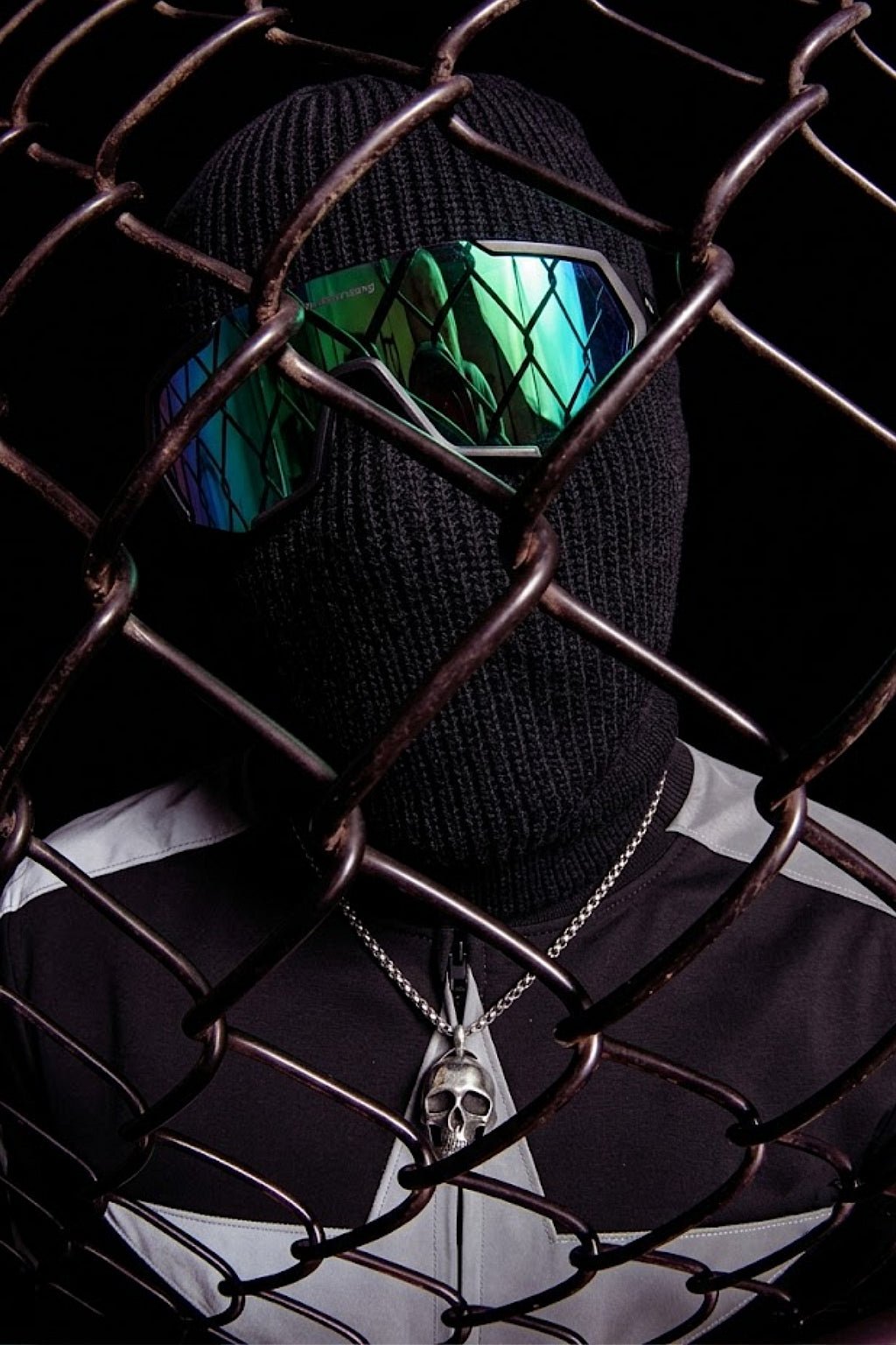 Collier tête de mort