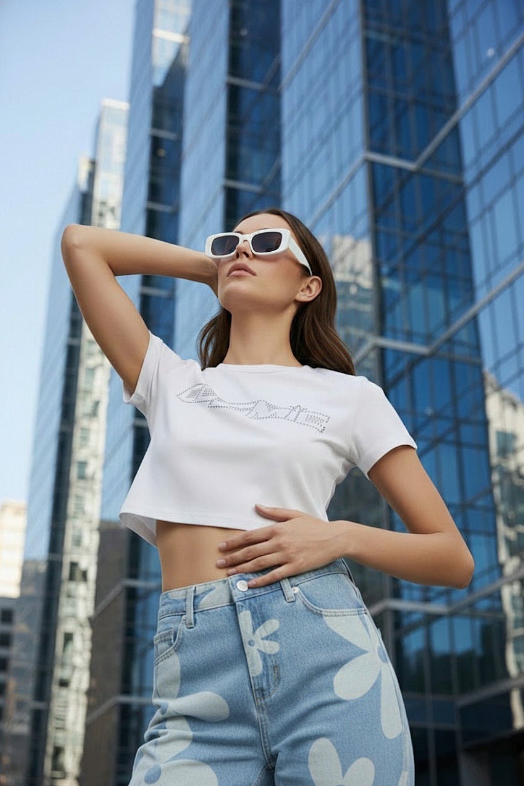 Cosmic crop top