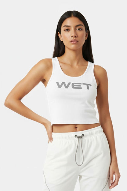 Crop top wet