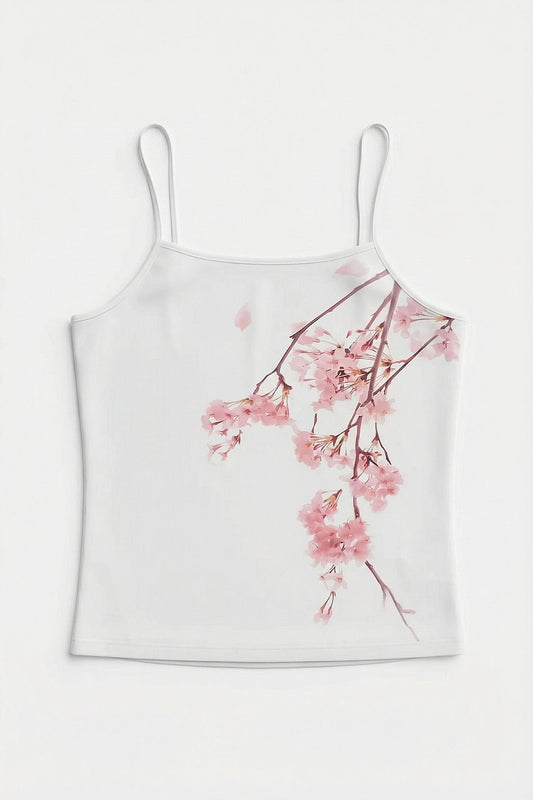 Cherry blossom tank top
