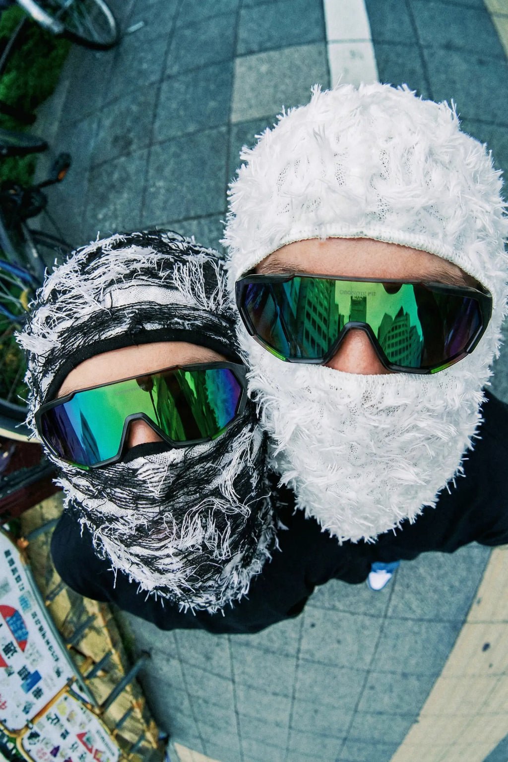Distressed balaclava