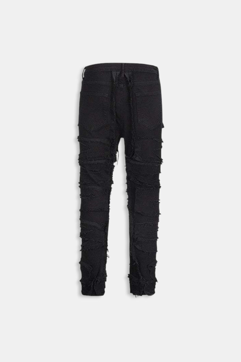 Distressed jeans