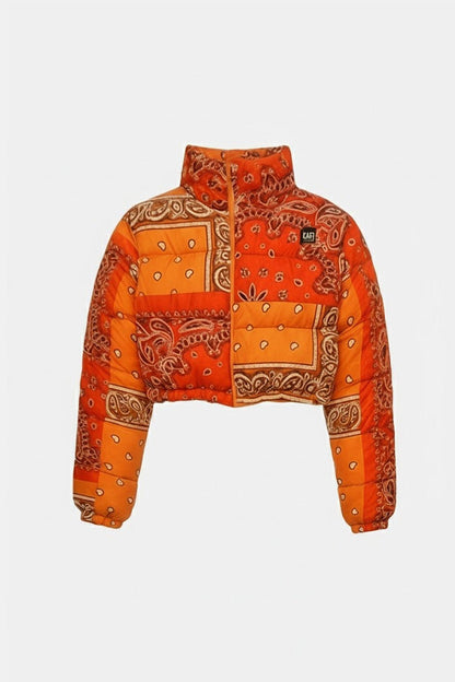 Bandana puffer jacket