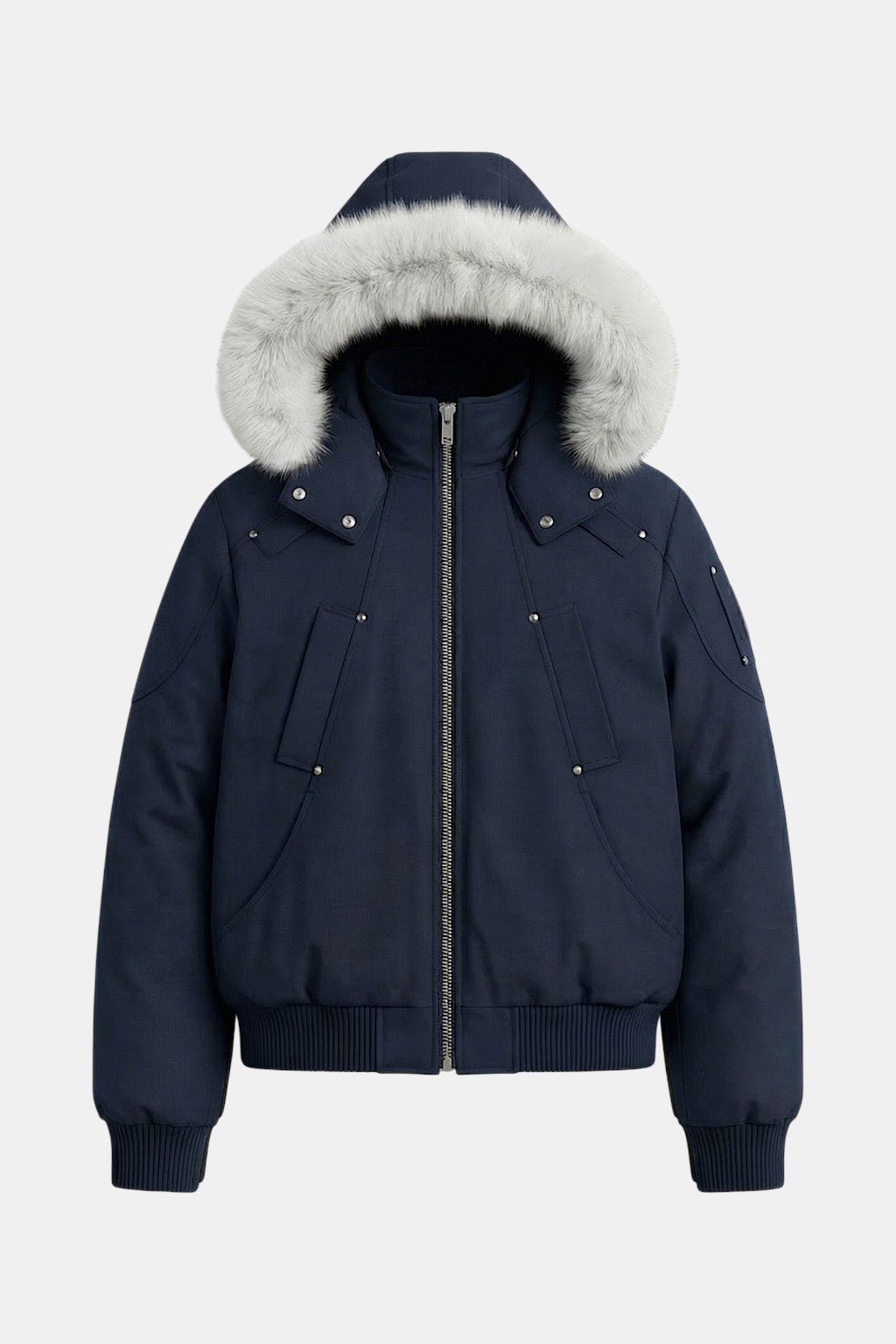 Doudoune capuche fourrure