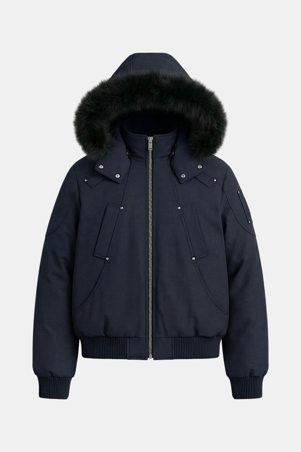 Doudoune capuche fourrure