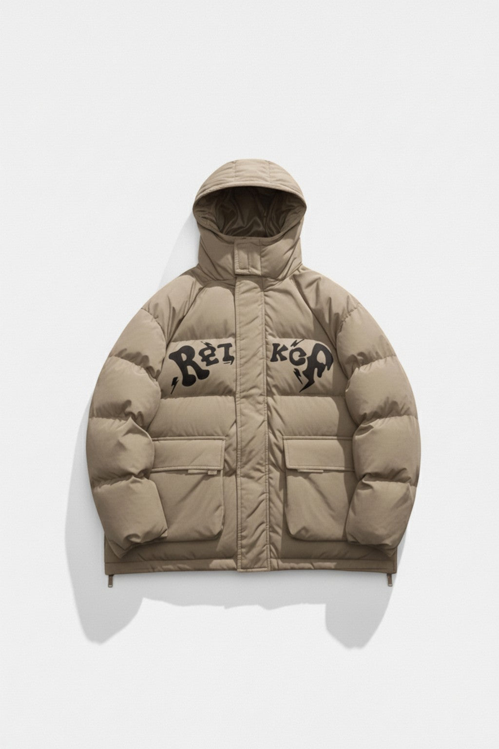 Drill puffer jacket UK