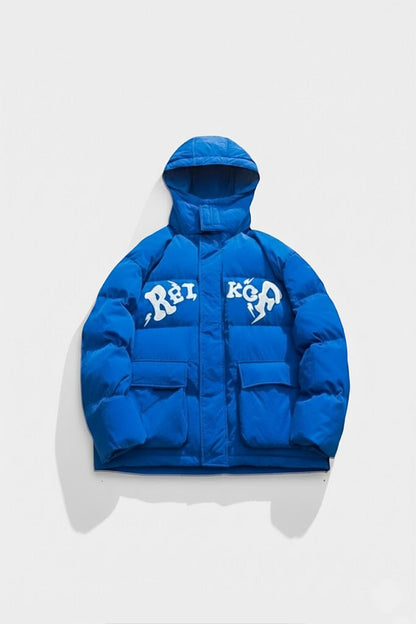 Drill puffer jacket UK
