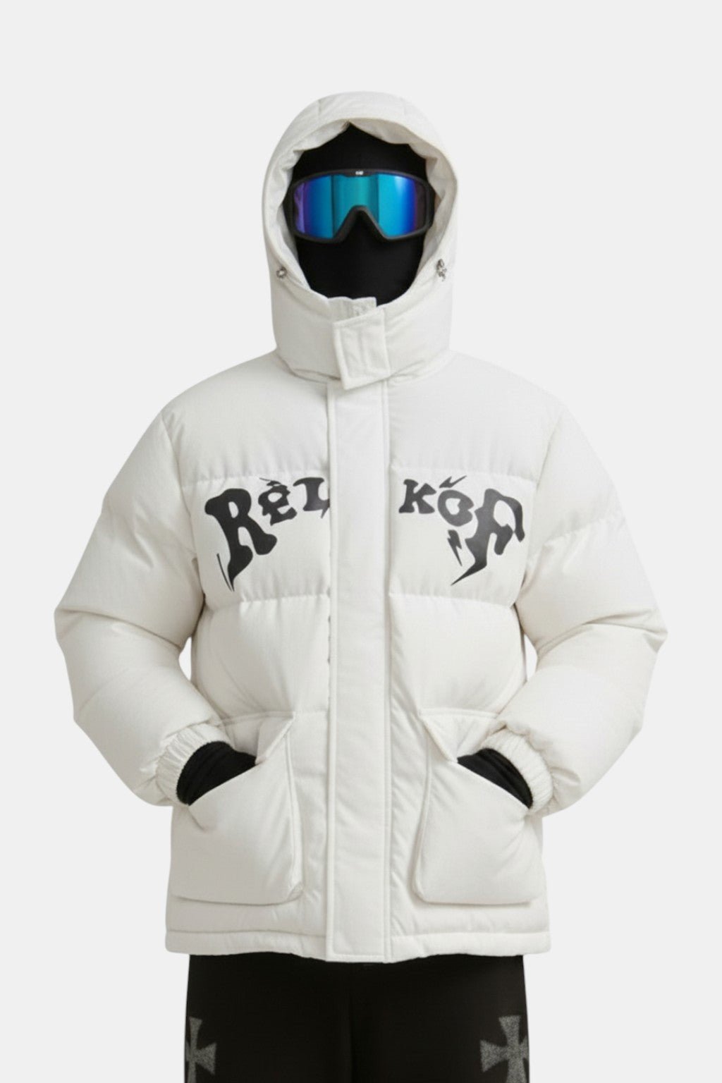 Drill puffer jacket UK