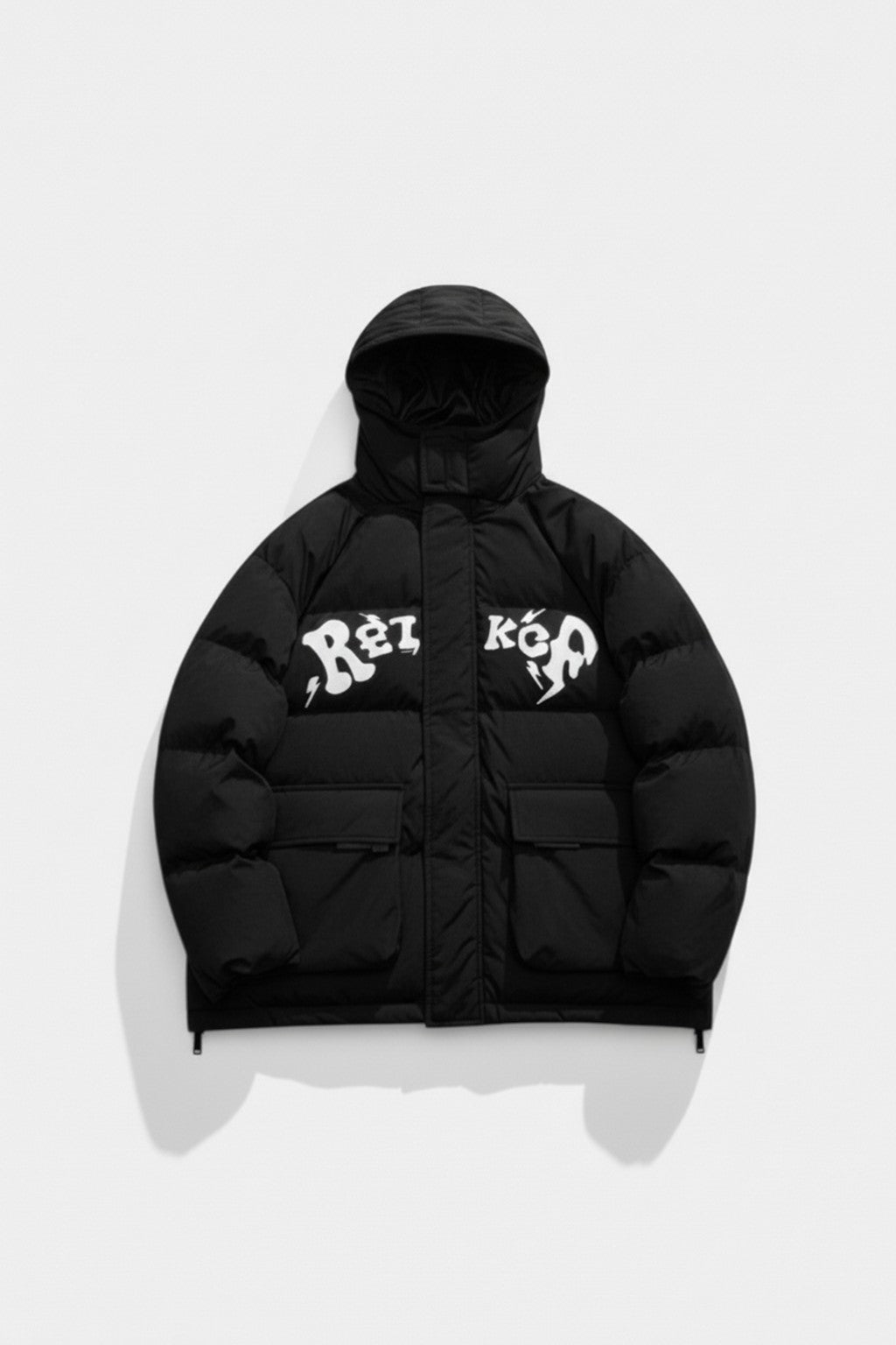Drill puffer jacket UK