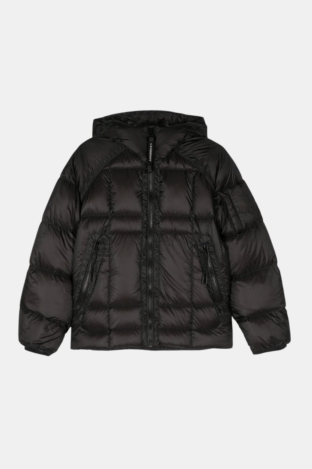 Technical puffer jacket