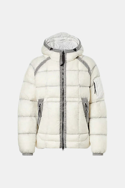 Technical puffer jacket