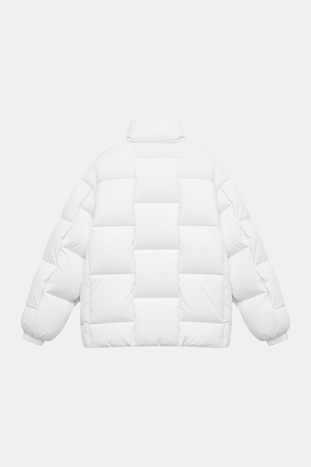 Braided puffer jacket