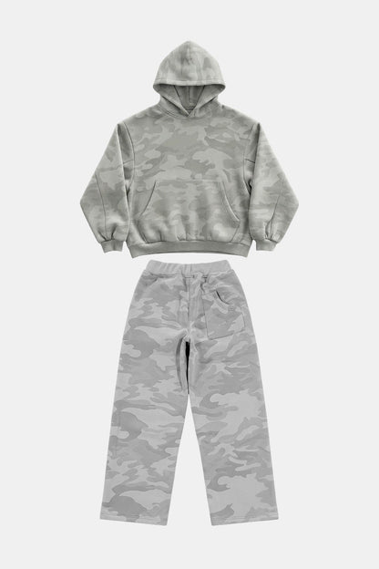 Ensemble camouflage blanc