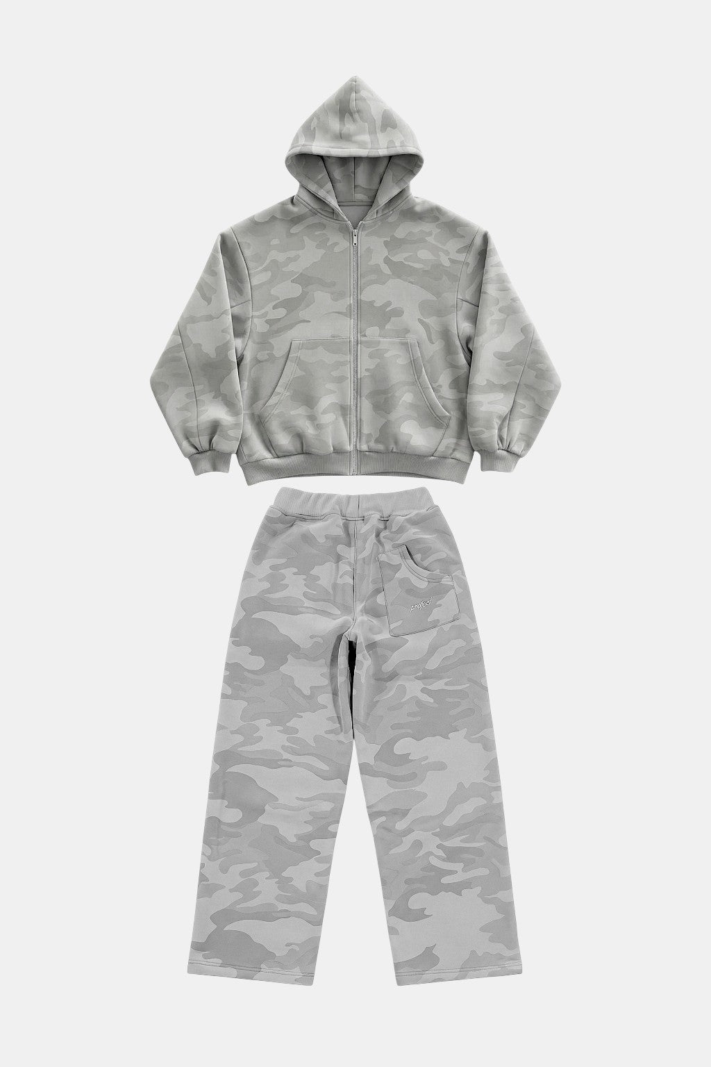 Ensemble camouflage blanc