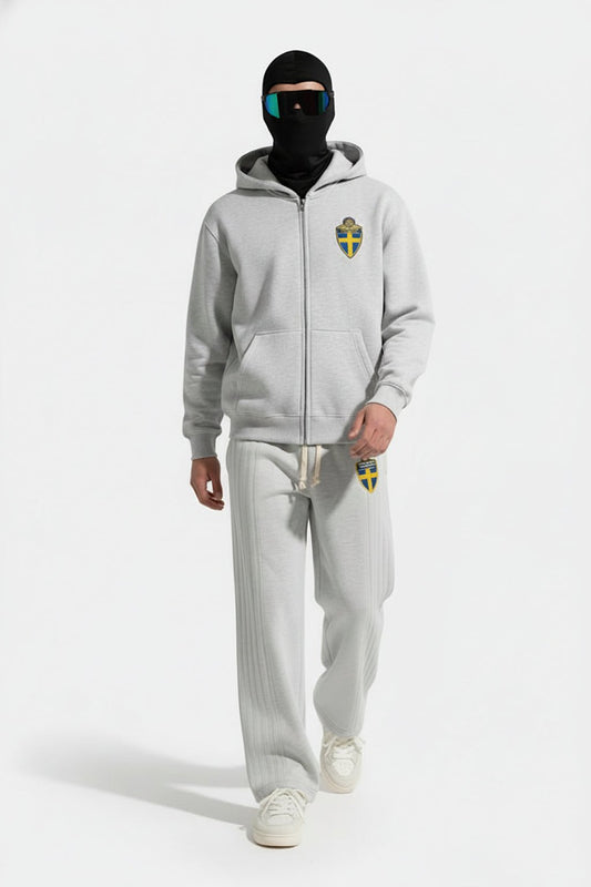 Suede soccer set