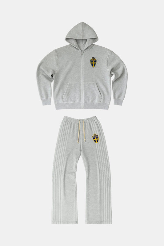 Suede soccer set