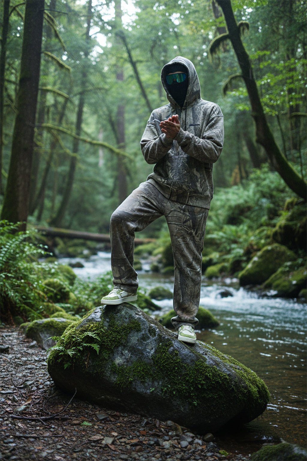 Camo tracksuit set