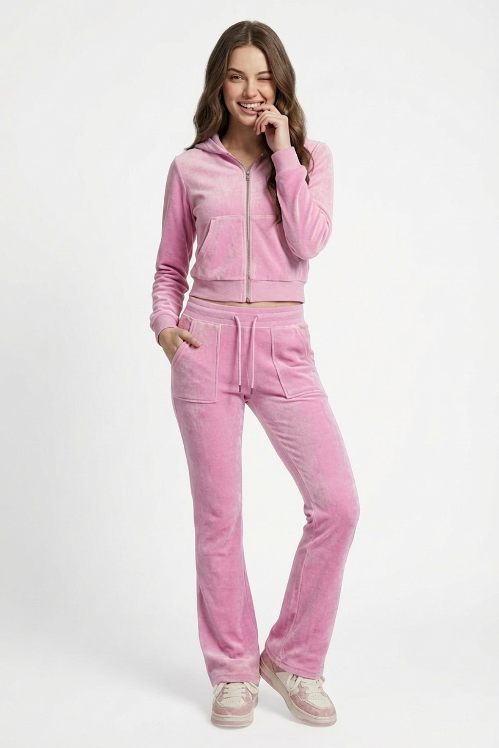 Velour jogging set