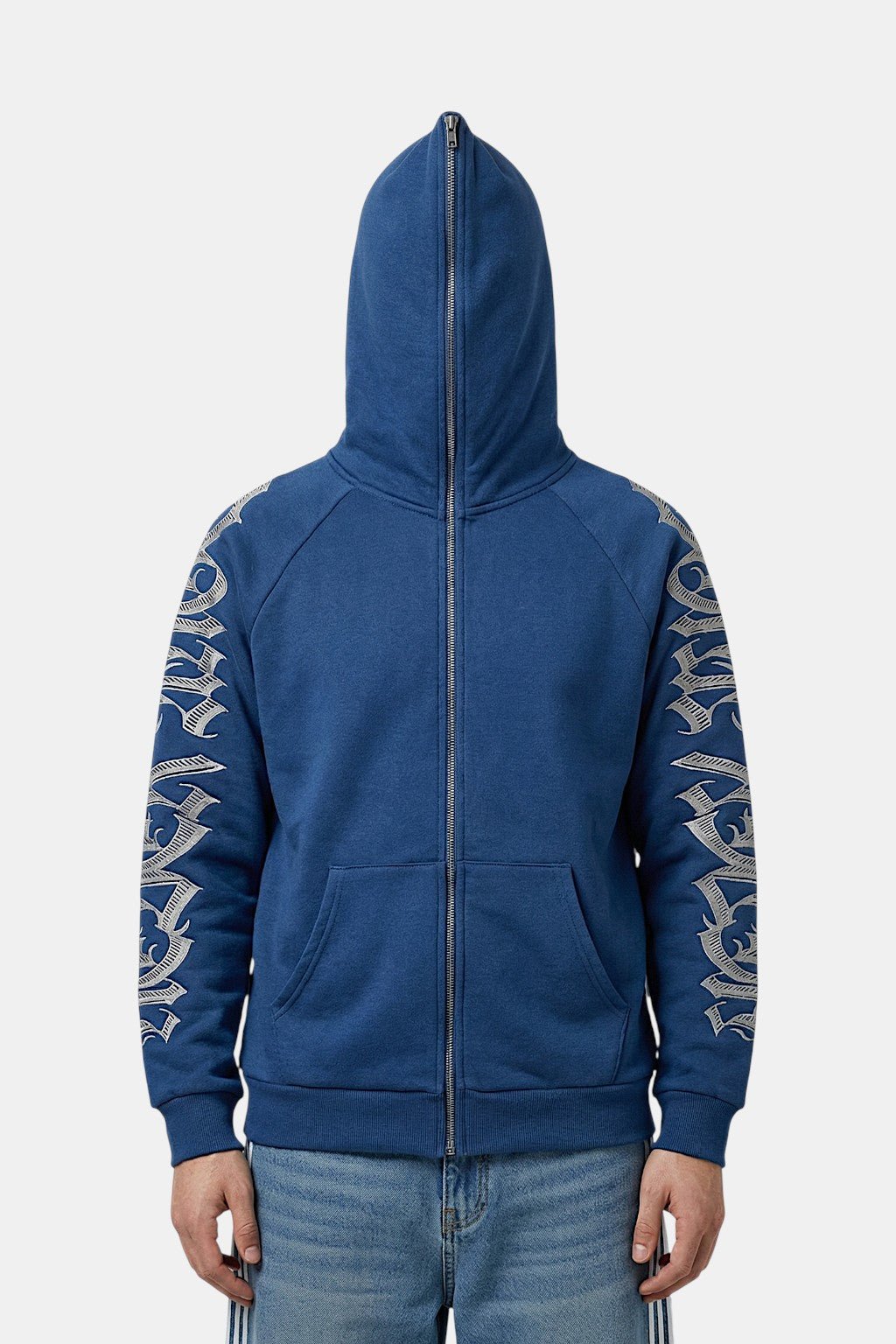 Blue full zip