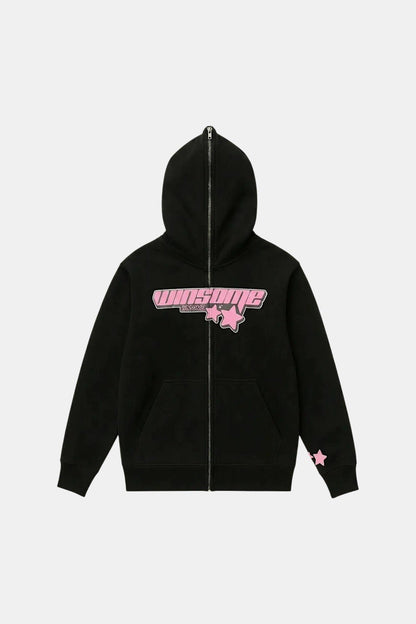 Full zip grey hoodie