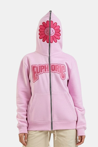 Pink full zip