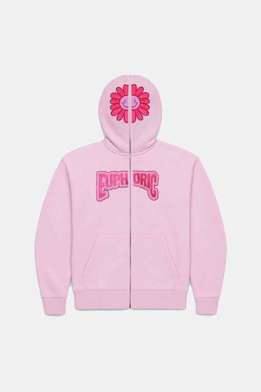 Pink full zip
