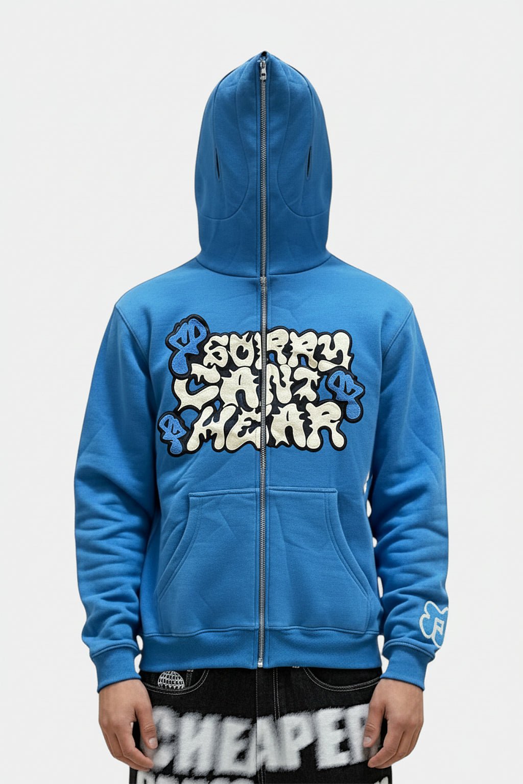 Full zip "Sorry cant hear"