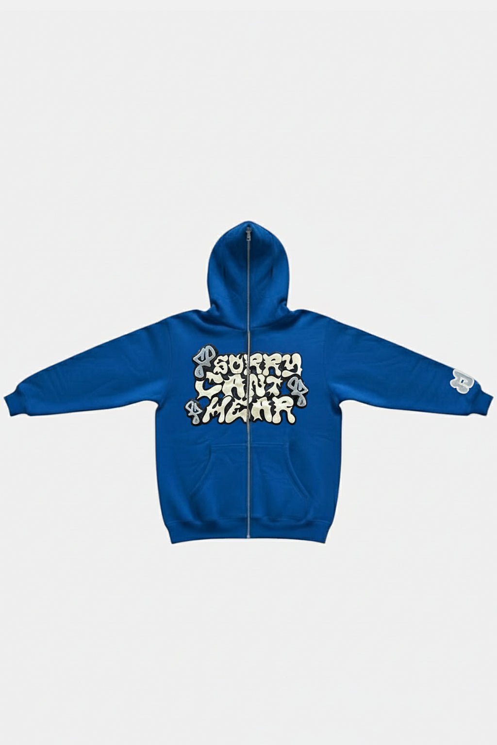 Full zip "Sorry can't hear"