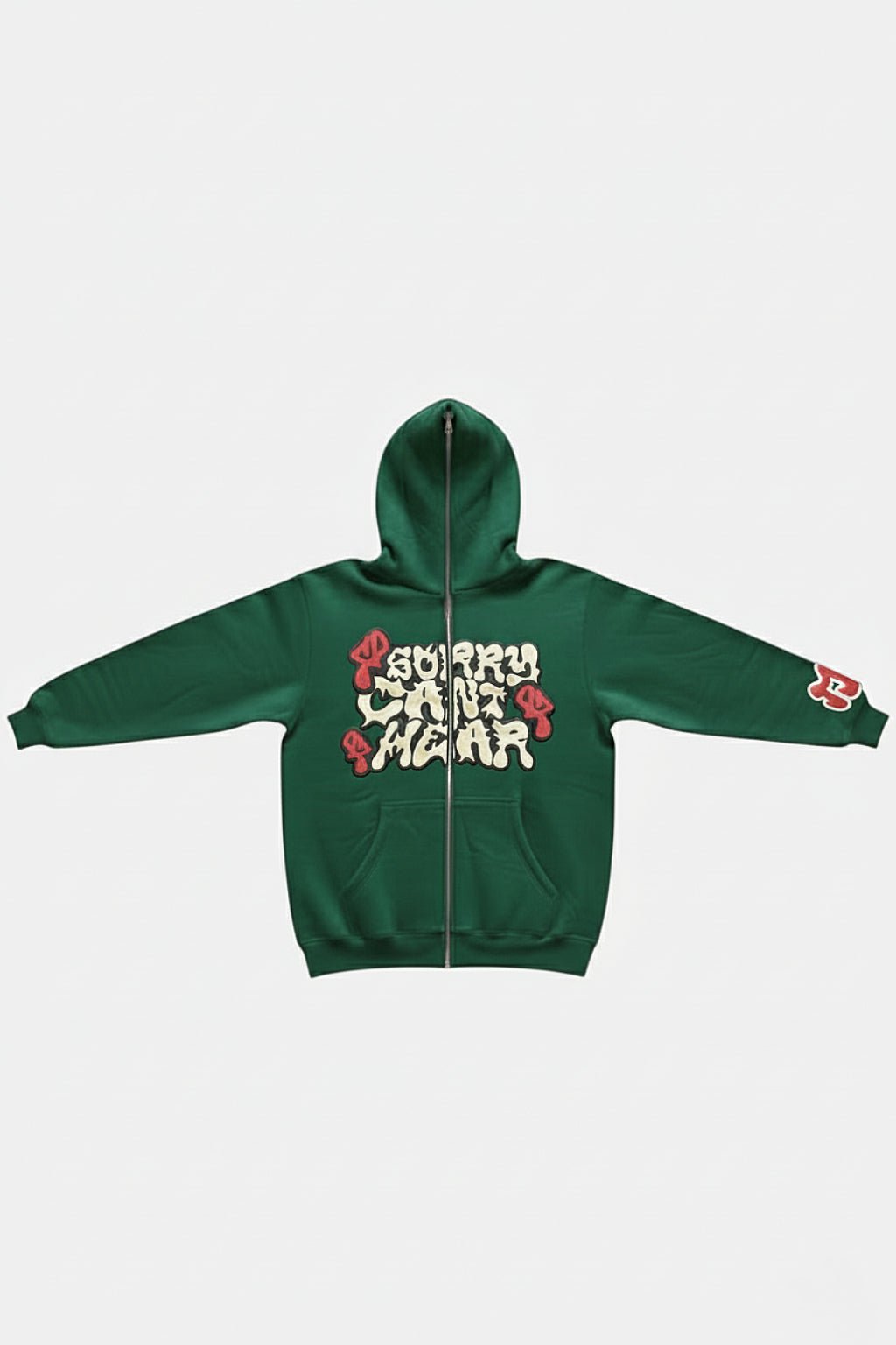 Full zip "Sorry can't hear"