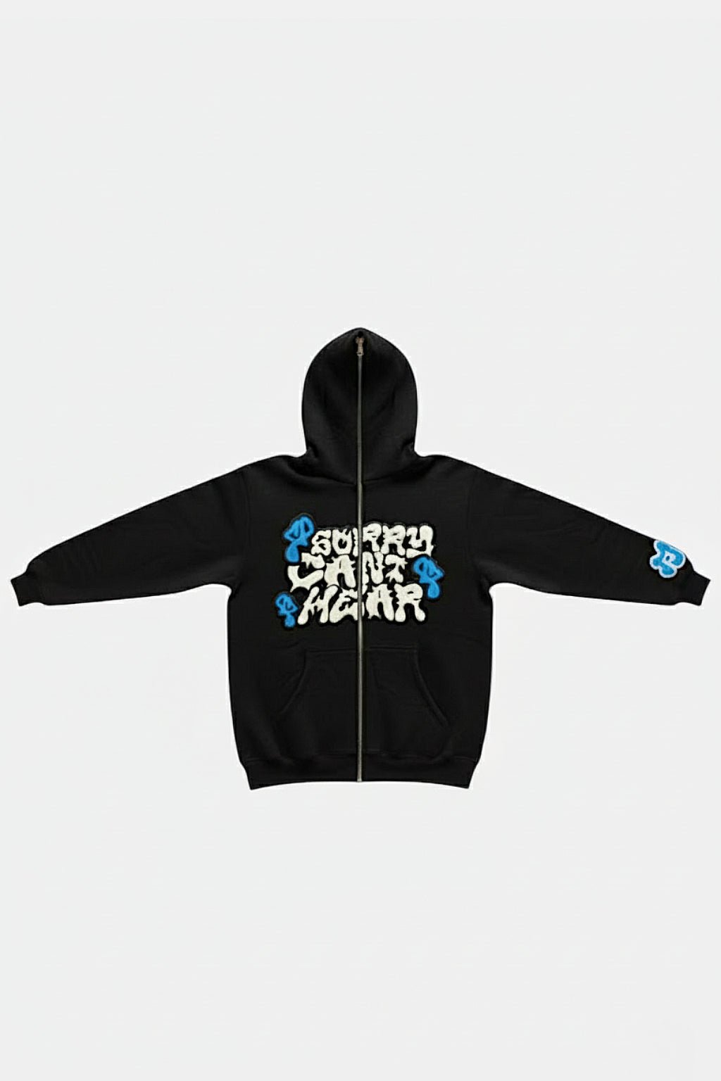 Full zip "Sorry can't hear"