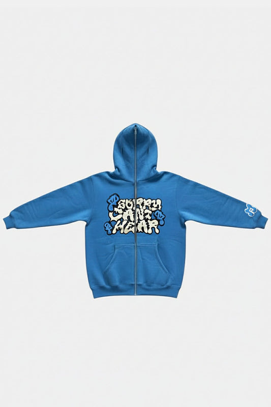 Full zip "Sorry can't hear"