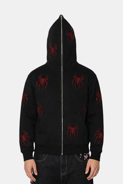 Spiderman full-zip hoodie