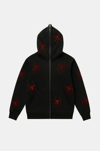 Spiderman full-zip hoodie