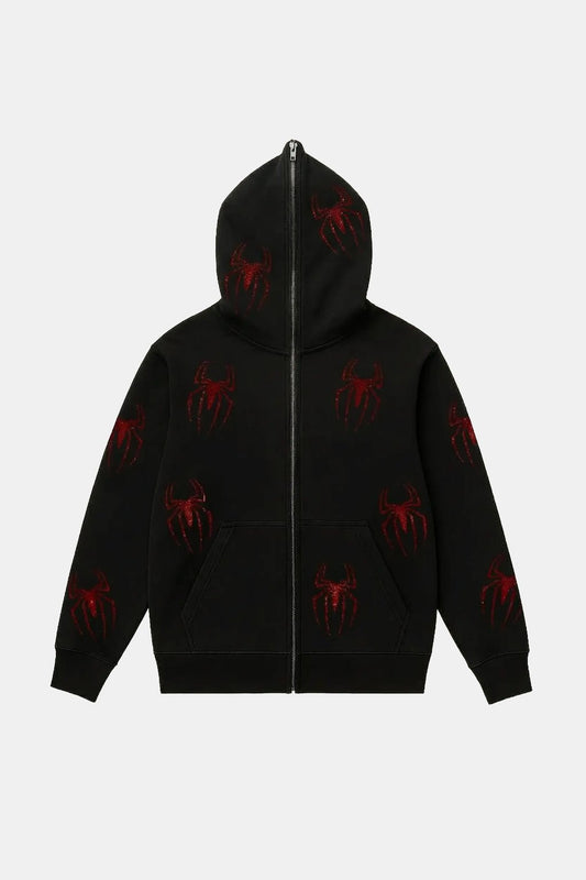 Spiderman full-zip hoodie